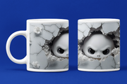 3D Halloween Design Mugs